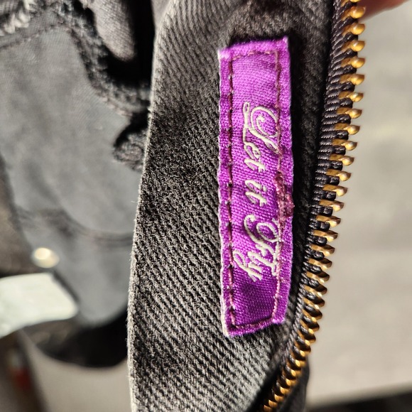 Wrangler Q-Baby Riding Jeans Women's 15/16 36X34 Black Excellent Bootcut WRQ20BL - Picture 6 of 13